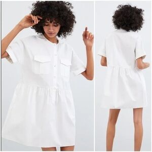 Zara White Dress